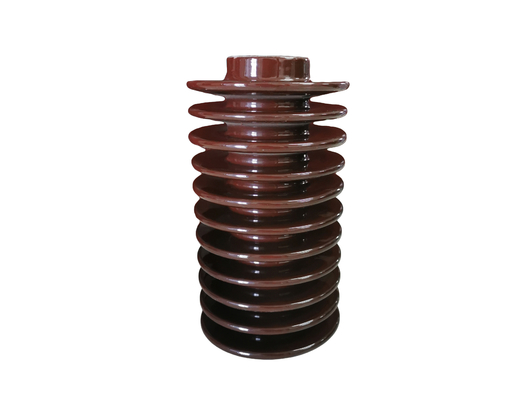 Aisladores de cerámica esmaltados del pilar de 7.5kV 22.3kN