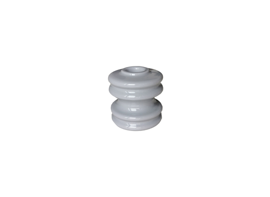 Aisladores blancos del carrete de la porcelana 8.9kN del ANSI 53-3 del color