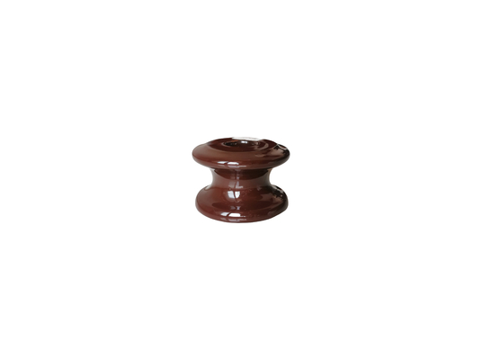 Aisladores de alta resistencia del carrete de la porcelana de 0.5kg 13kN