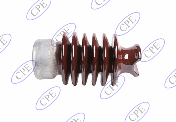 Aisladores eléctricos de la porcelana de la altura del ANSI 57-2 305m m del cuello de F