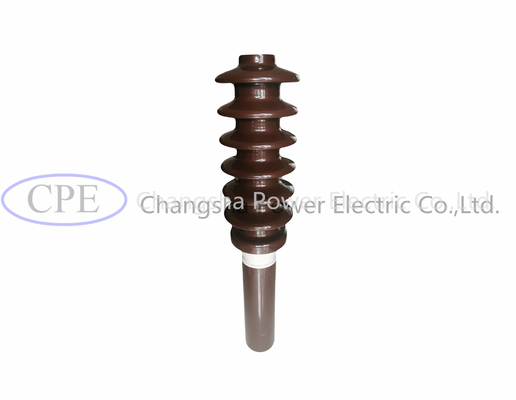 Buje del alto voltaje del transformador de la porcelana 125kV EN50180 P3