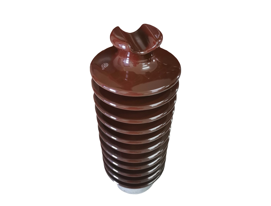 La transmisión Brown esmaltó la línea aislador de la porcelana 12.5kN del poste