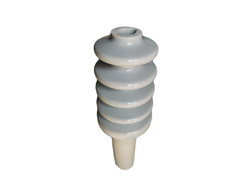 Buje gris claro de la porcelana del transformador del ANSI 18kV