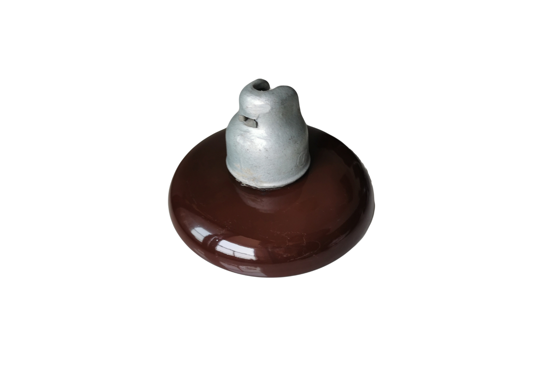 3.5kg aislador de suspensión de la porcelana del ANSI 52-2 para la línea eléctrica