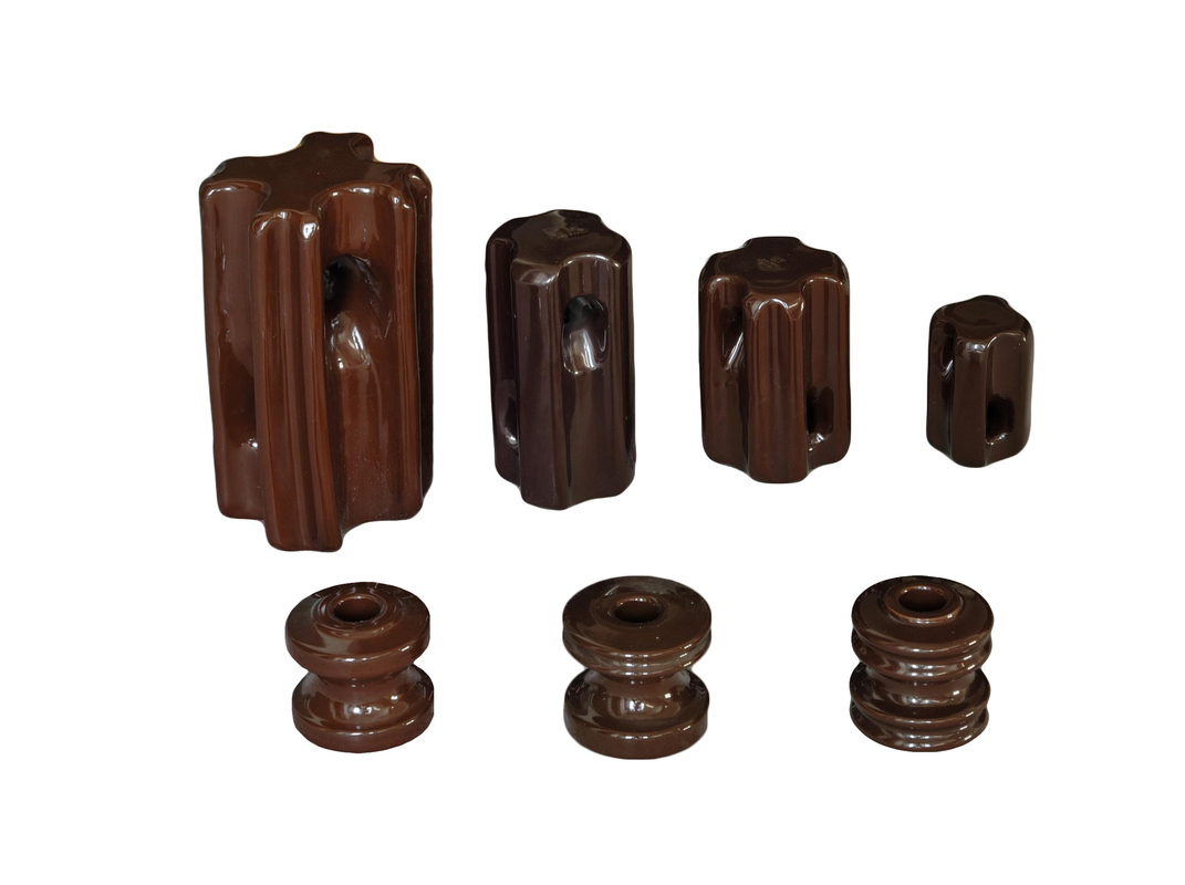 Aisladores de la tensión de la porcelana del ANSI 54-4 de Brown 89KN