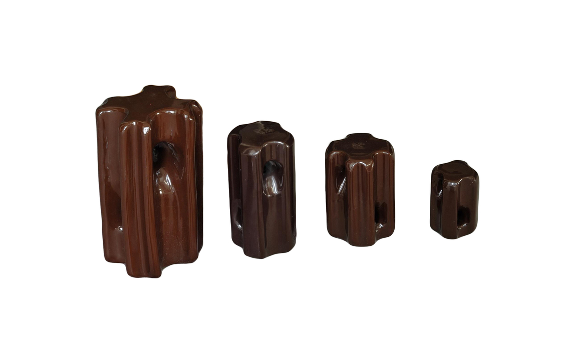 Aisladores de la tensión de la porcelana del ANSI 54-4 de Brown 89KN