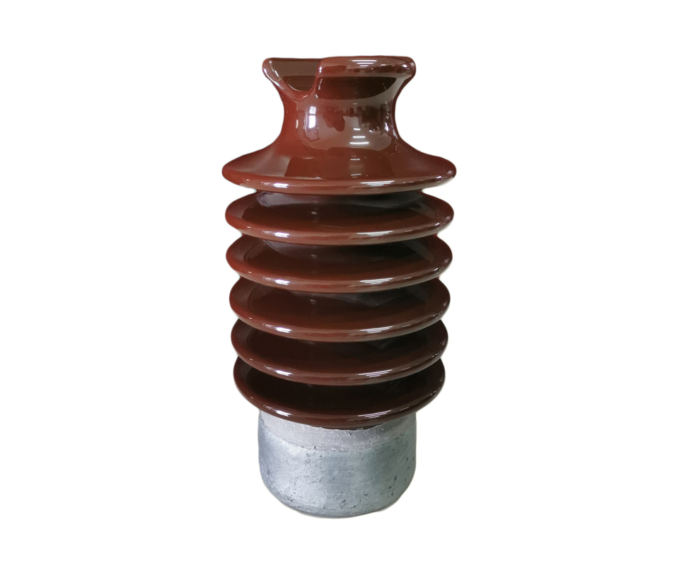 Línea de altura profesional del ANSI 57-2 305m m del cuello de F aisladores de la porcelana del poste