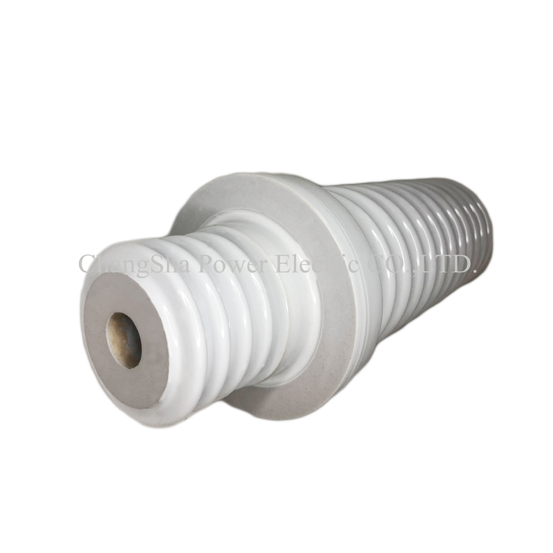 Buje aislado gas esmaltado blanco de la porcelana del IEC 25.8kv