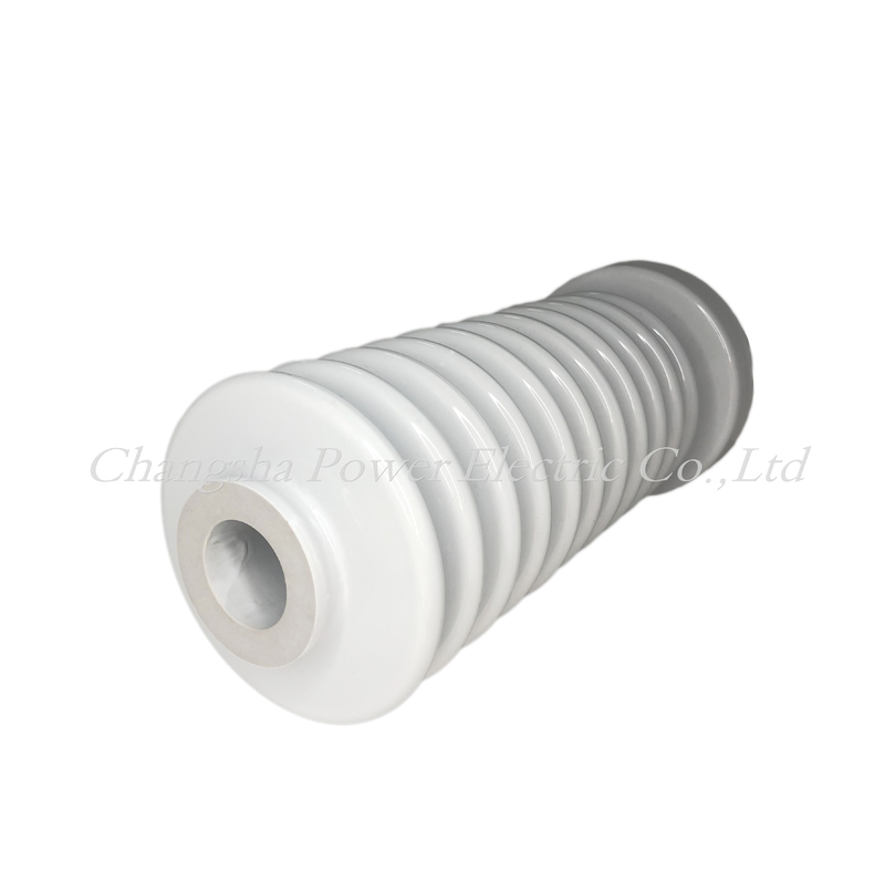 Buje aislado gas esmaltado blanco de la porcelana del IEC 25.8kv