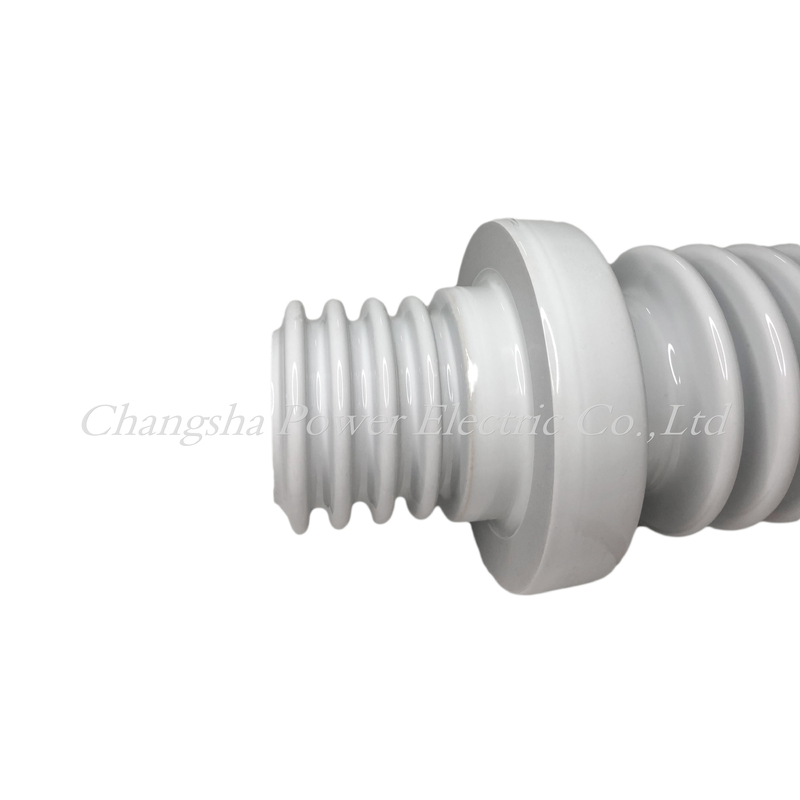 Buje aislado gas esmaltado blanco de la porcelana del IEC 25.8kv