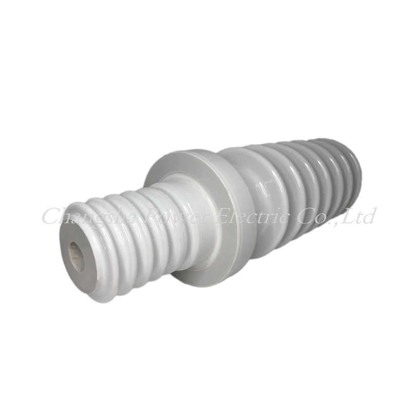 Buje aislado gas de la porcelana del OEM 15kv en transformador