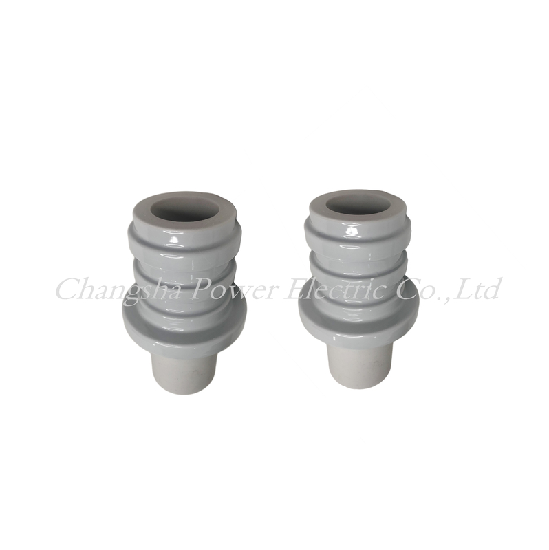 Tipo ligero buje del aceite del ANSI LV de Gray Glazed de la porcelana del transformador