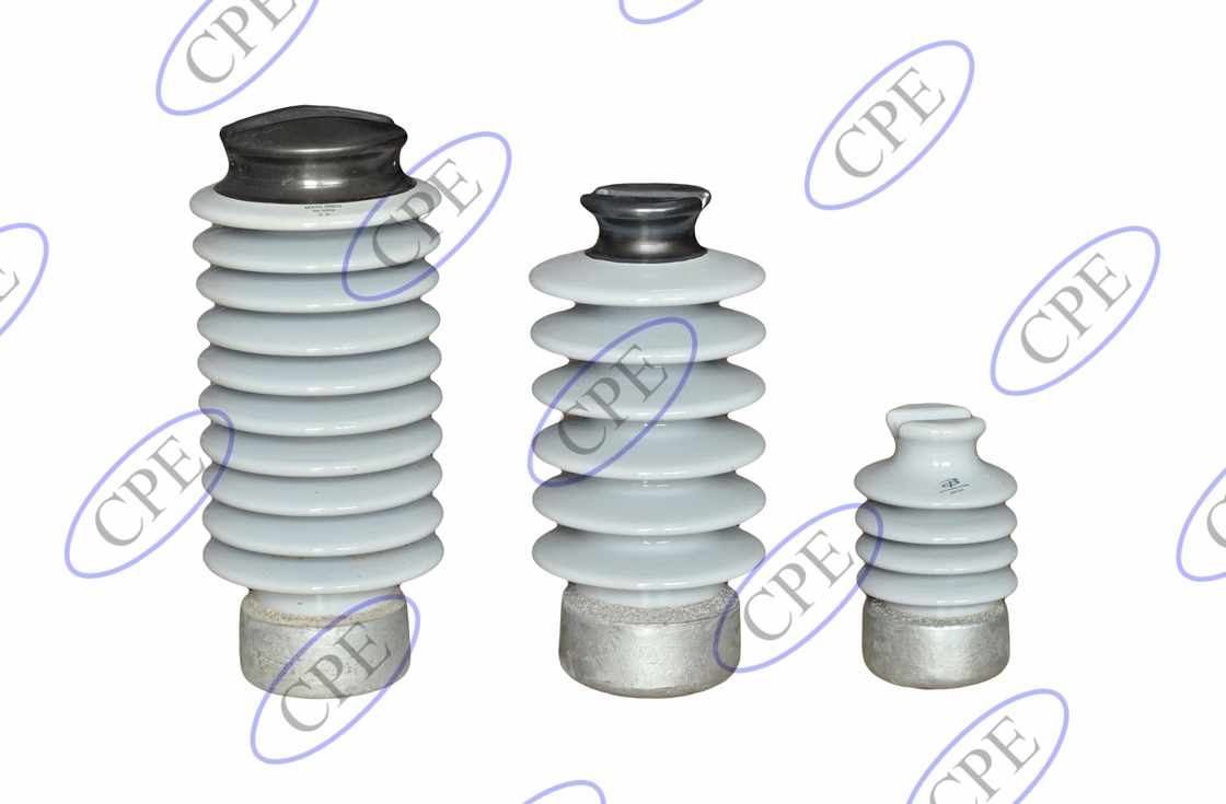 105BIL línea aislador del ANSI 57-1S del cuello de la porcelana F del poste