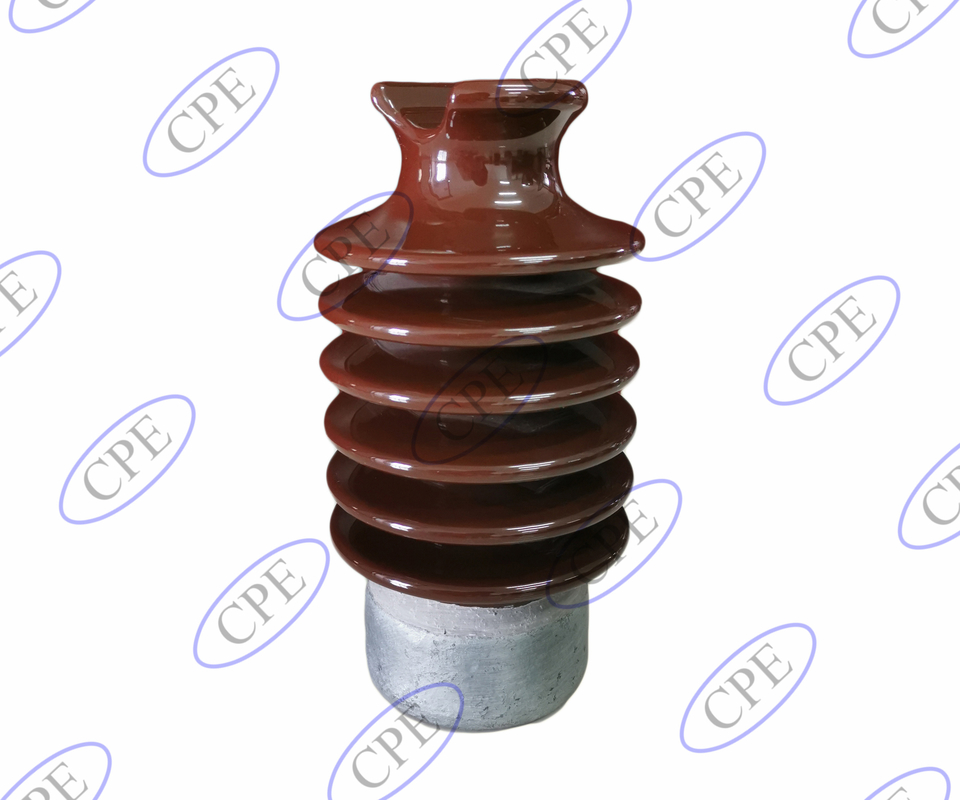 Aisladores eléctricos de la porcelana de la altura del ANSI 57-2 305m m del cuello de F