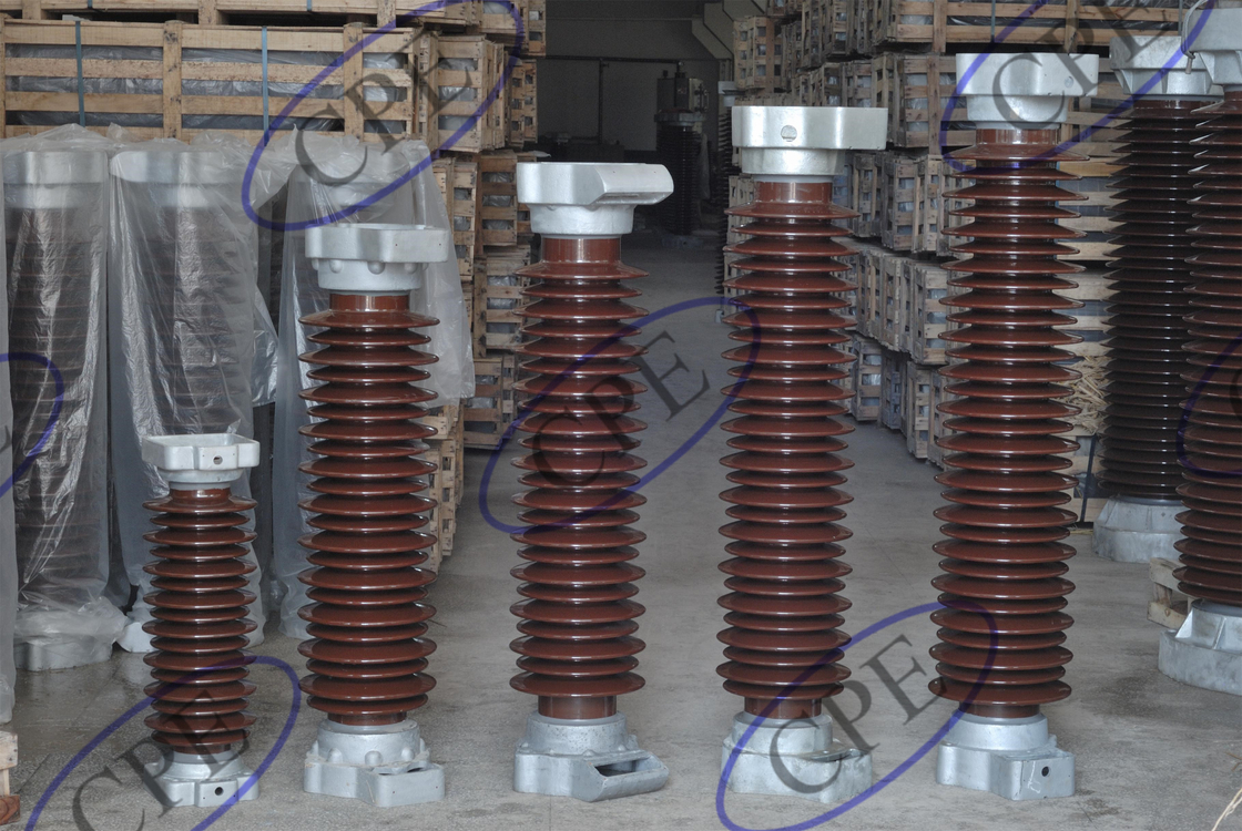 Pararrayos esmaltados de la oleada del aislador 66kV del pararrayos