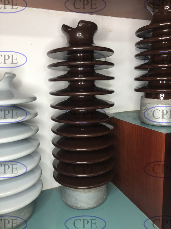 Aisladores de poste de poder del voltaje de LP de la porcelana del ANSI 57-5L 57-5S