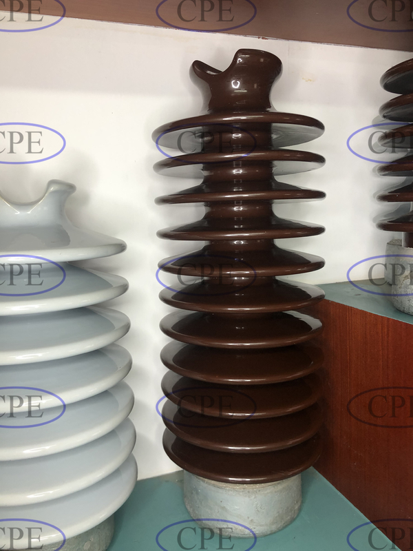 Aisladores de poste de poder del voltaje de LP de la porcelana del ANSI 57-5L 57-5S