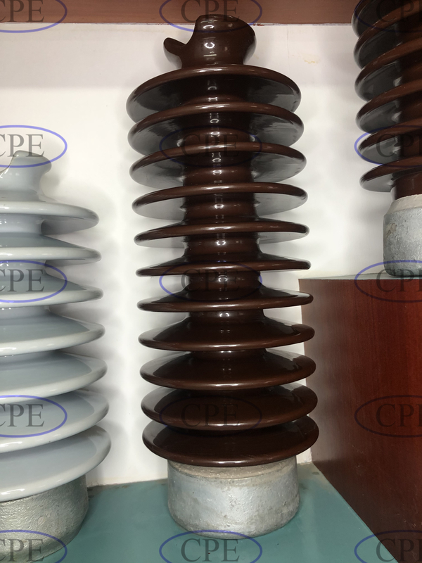 Aisladores de poste de poder del voltaje de LP de la porcelana del ANSI 57-5L 57-5S