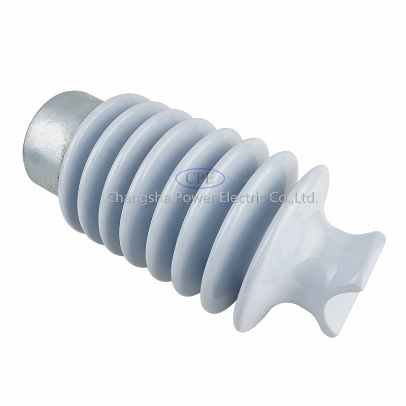 Aislador 33kv compuesto de alto voltaje de la línea eléctrica de la porcelana de la tensión del poder del poste del OEM
